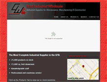 Tablet Screenshot of clarkindustrial.ca